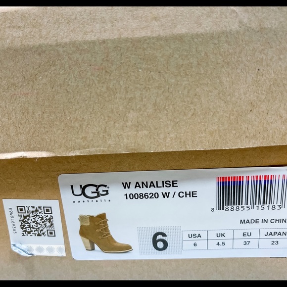 UGG Women's Analise
Boots in Chestnut Size 6 - Picture 13 of 13